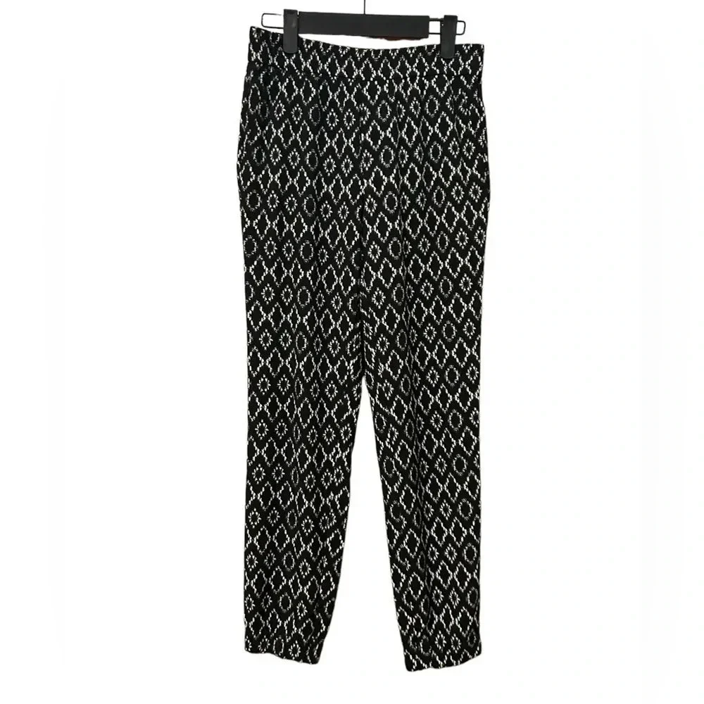 BANANA REPUBLIC IKAT DRAPEY ANKLE PANTS